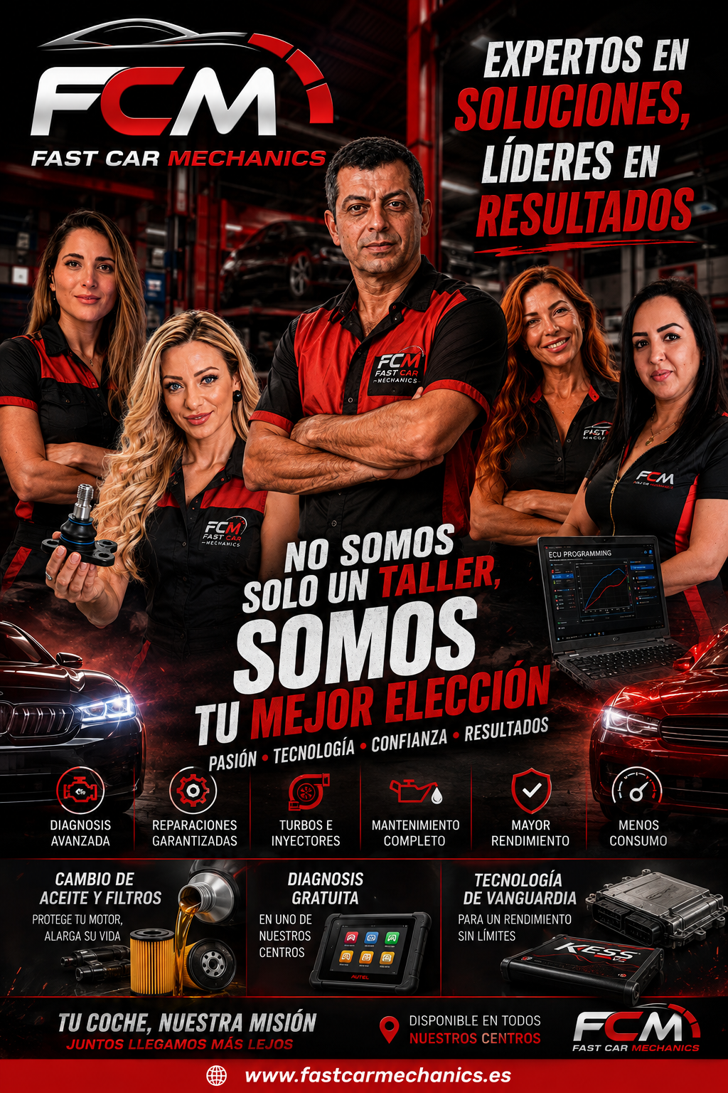 FCM: Expertos en soluciones automotrices
